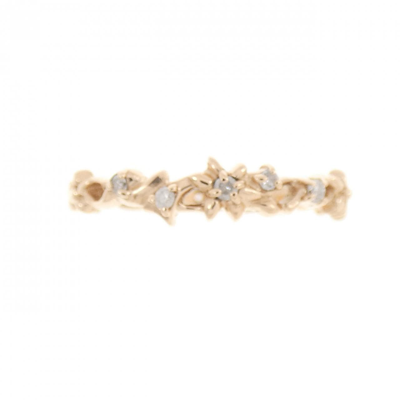 アガット ダイヤモンド リング 0.05CT