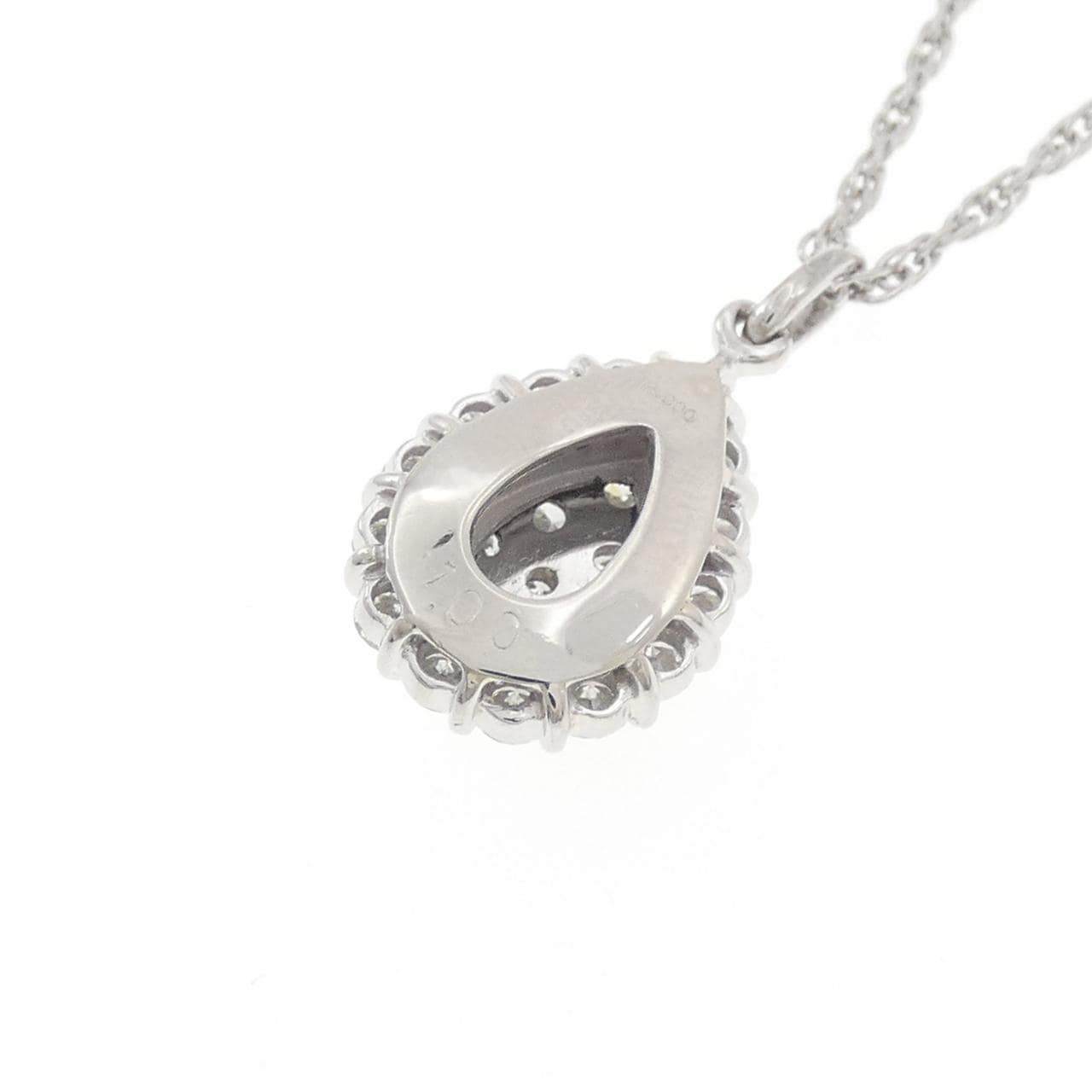 PT900/PT850 ダイヤモンド ネックレス 1.00CT