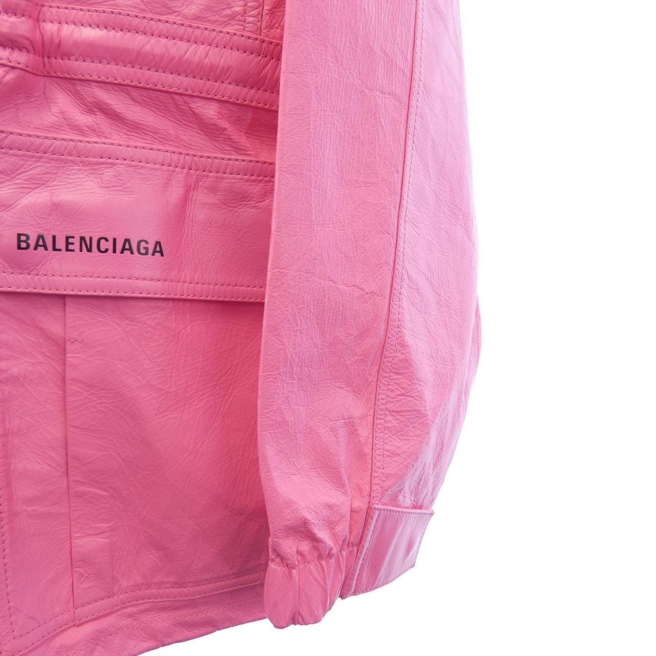 巴黎世家BALENCIAGA皮革外套