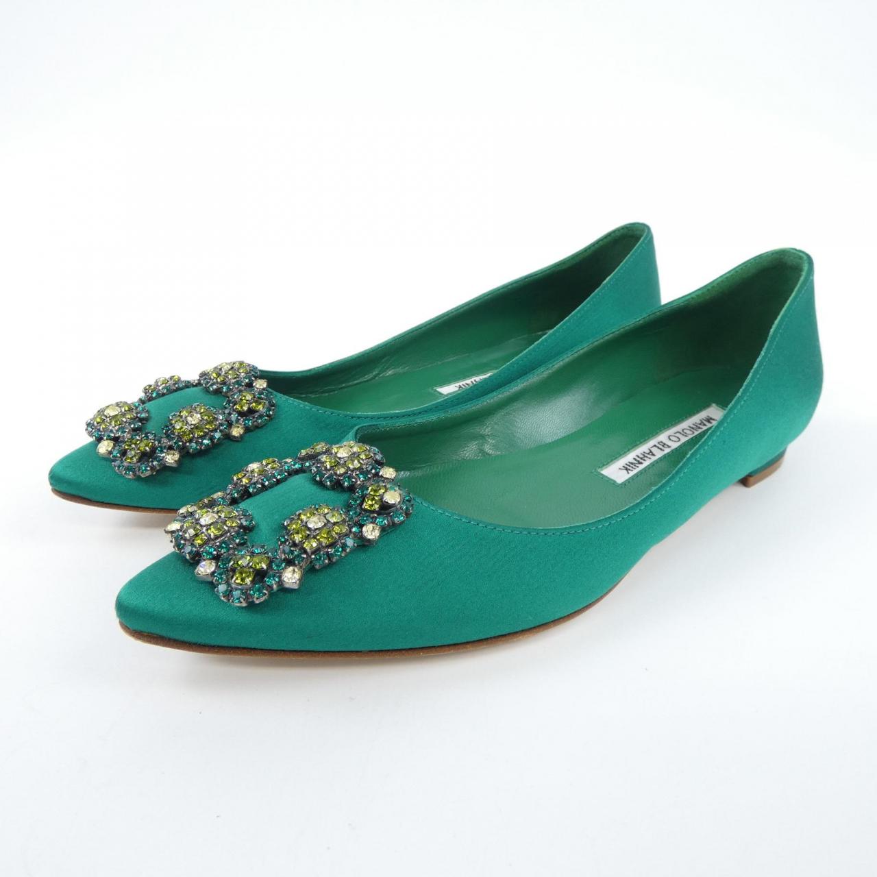 マノロブラニク MANOLO BLAHNIK フラットシューズ