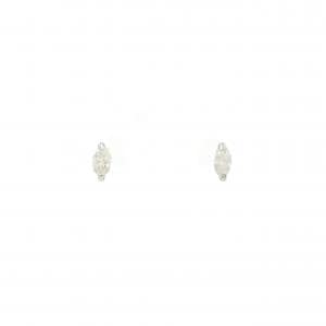 【新品】PT900 ダイヤモンド ピアス 0.12CT