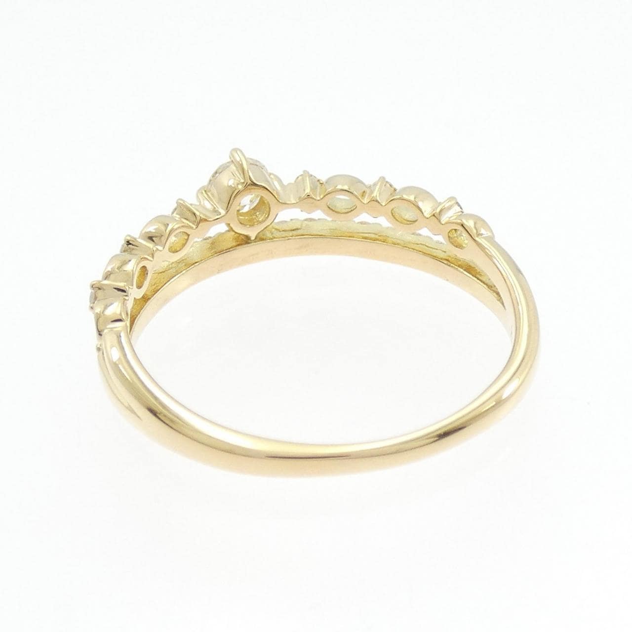 【リメイク】K18YG ダイヤモンド リング 0.40CT