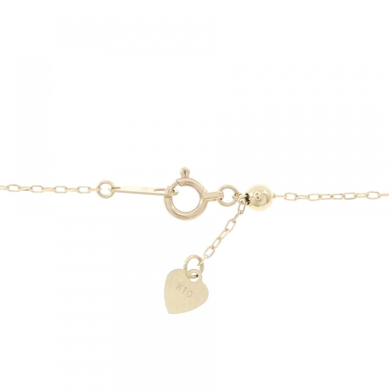 アガット ダイヤモンド ネックレス 0.05CT