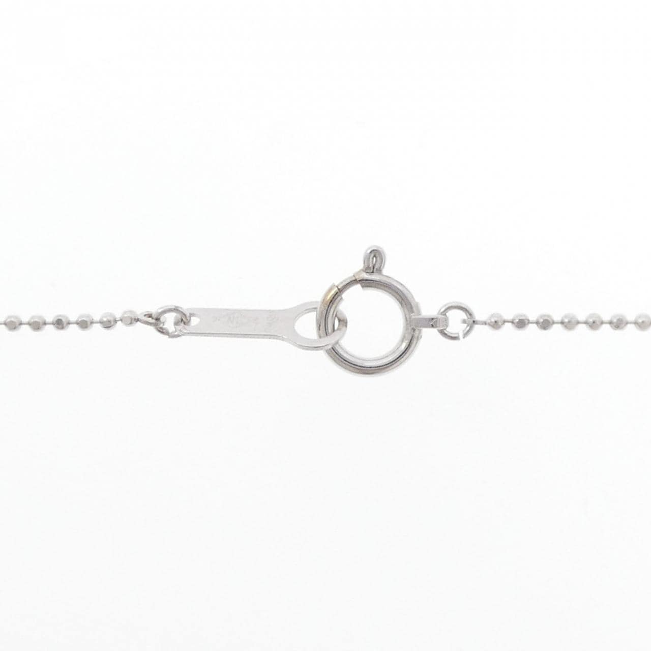 K18WG Black Pearl Necklace 9.2mm