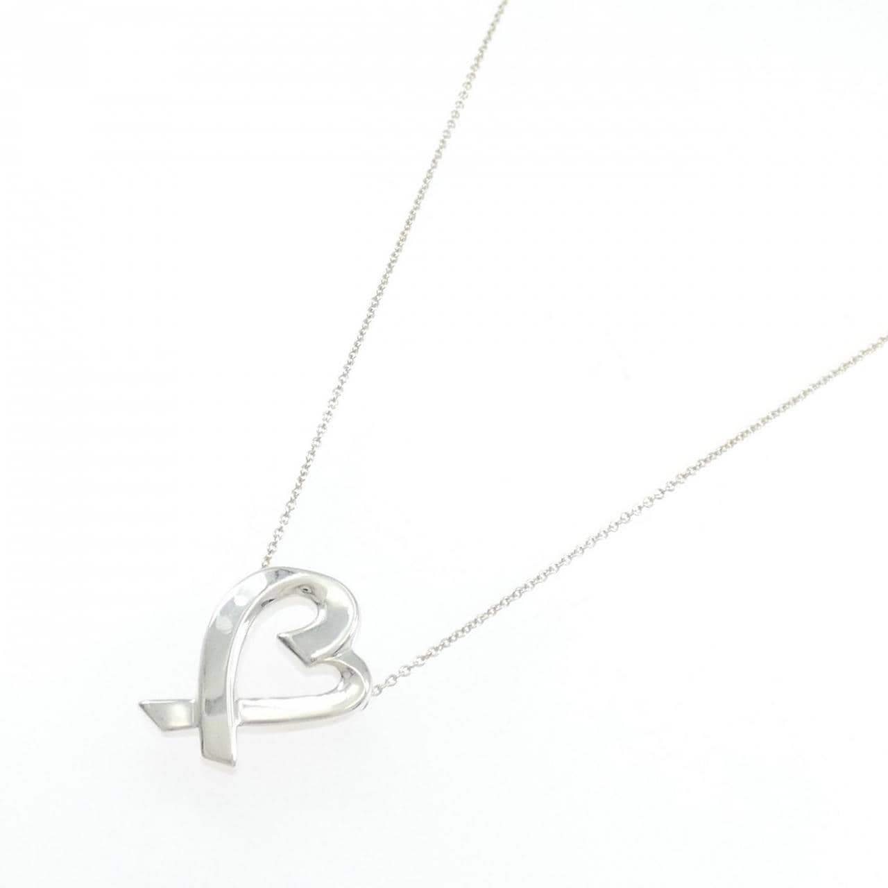 ティファニー ラビングハート ネックレス