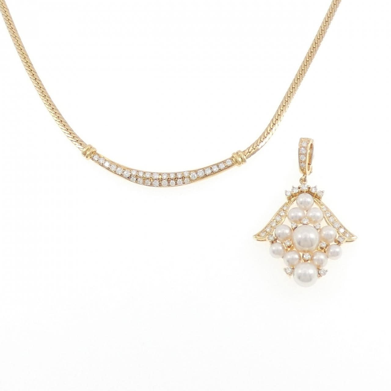 ミキモト アコヤパール ネックレス