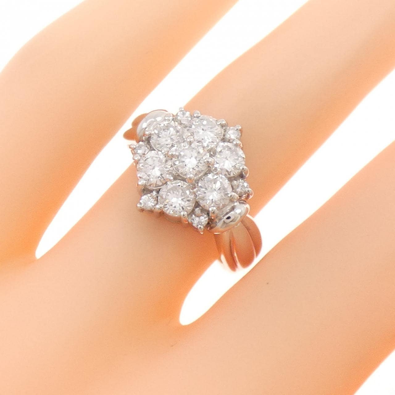 PT900 ダイヤモンド リング 1.22CT