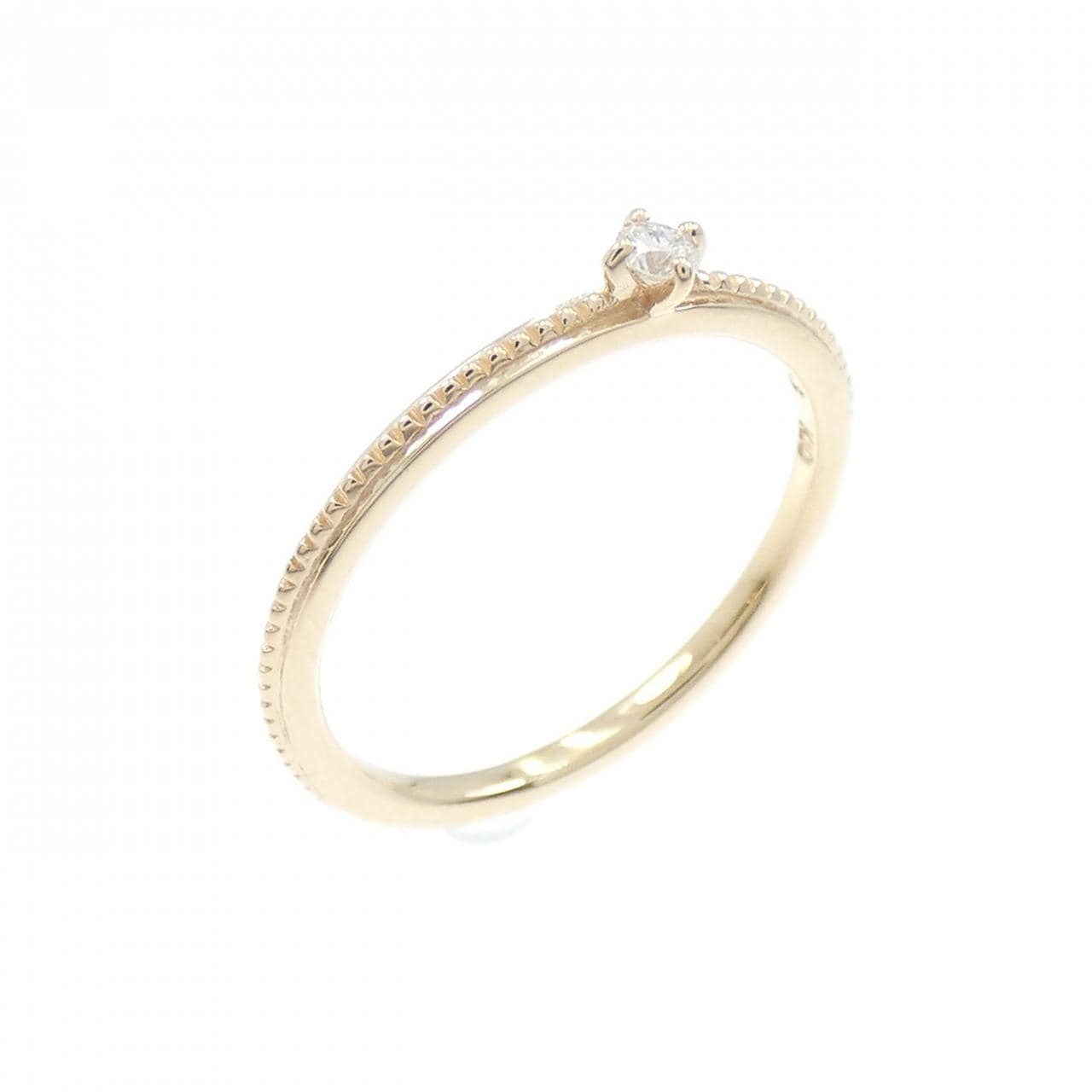 アガット ダイヤモンド リング 0.03CT