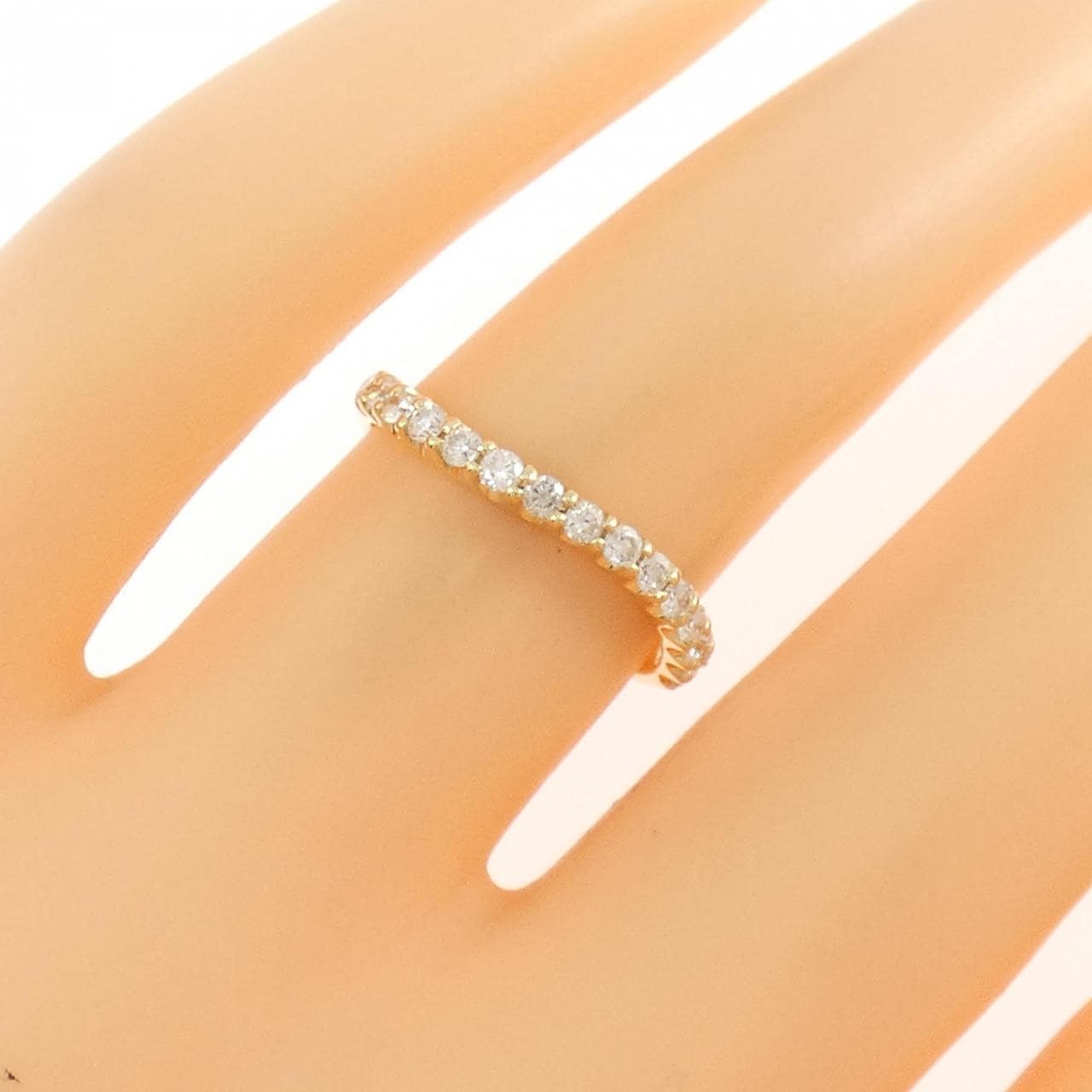 K18YG ダイヤモンド リング 0.25CT