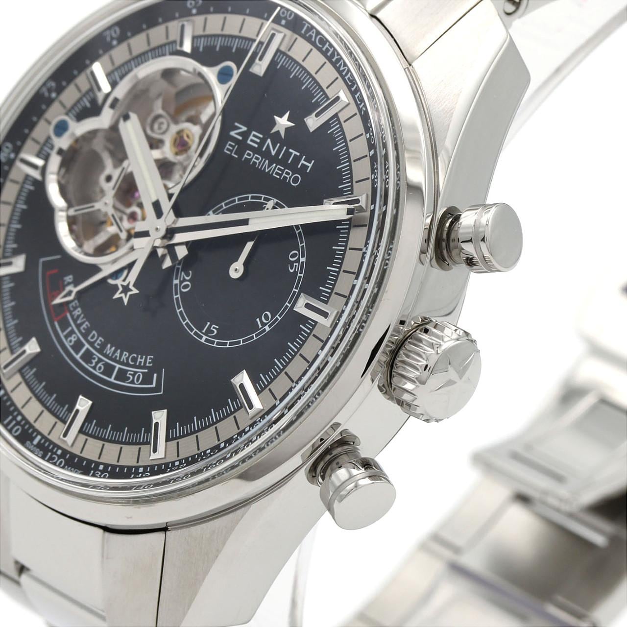 ゼニス エルプリメロクロノマスターオープンパワーリザーブ 03.2080.4021/21.M2040 SS 自動巻