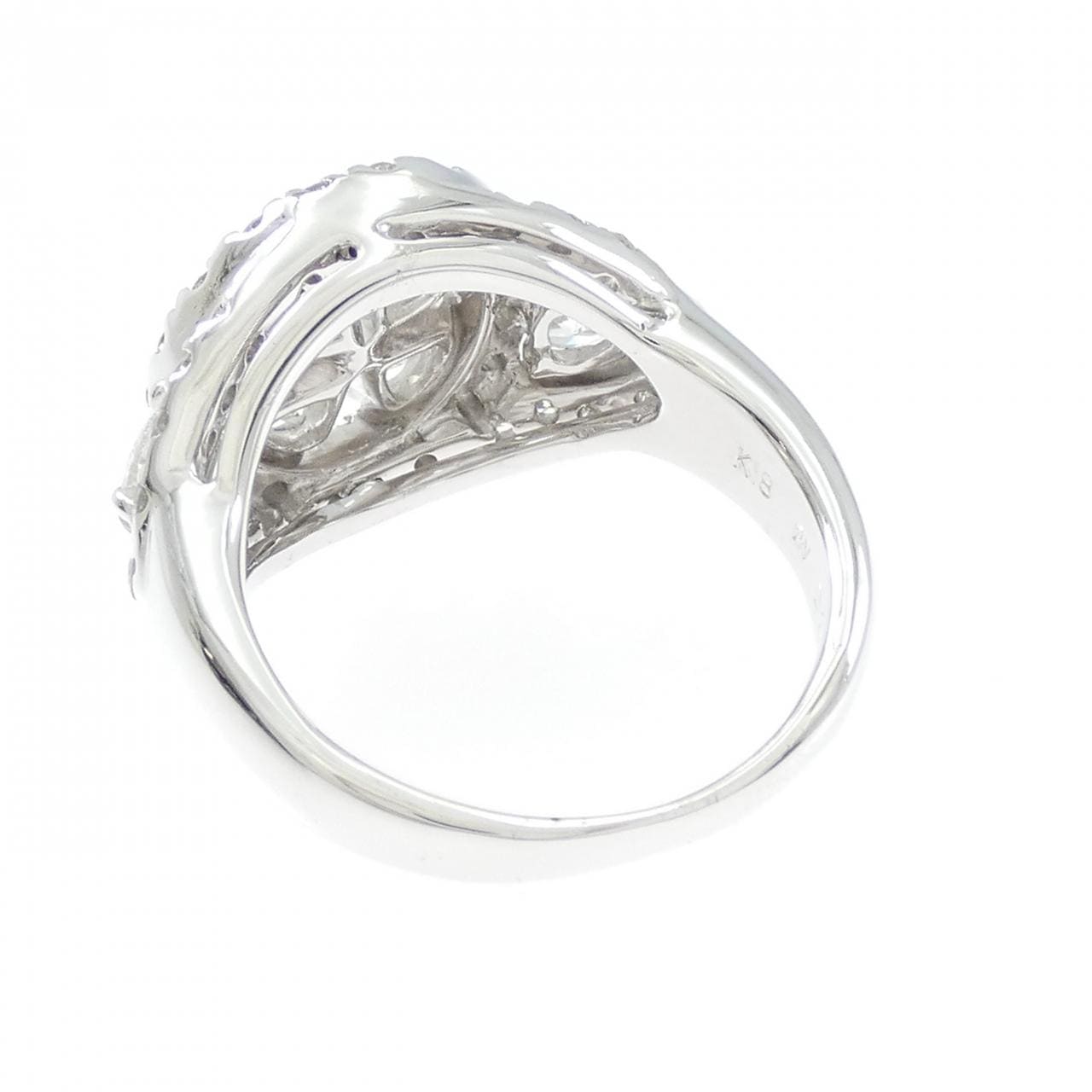 ポンテヴェキオ フラワー ダイヤモンド リング 2.030CT