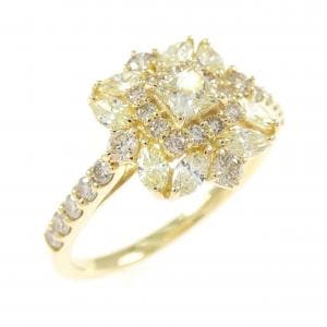 K18YG ダイヤモンド リング 1.00CT