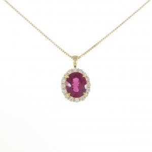 rubellite Tourmaline necklace