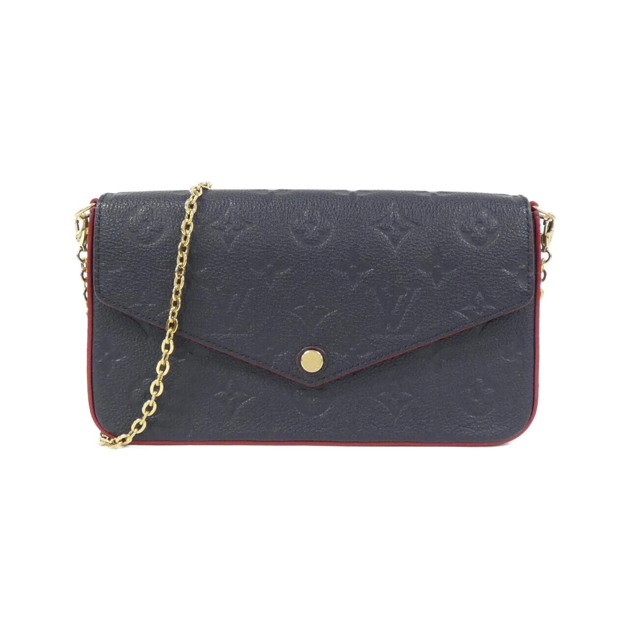 LOUIS VUITTON Monogram Empreinte Félicie M64099 單肩包