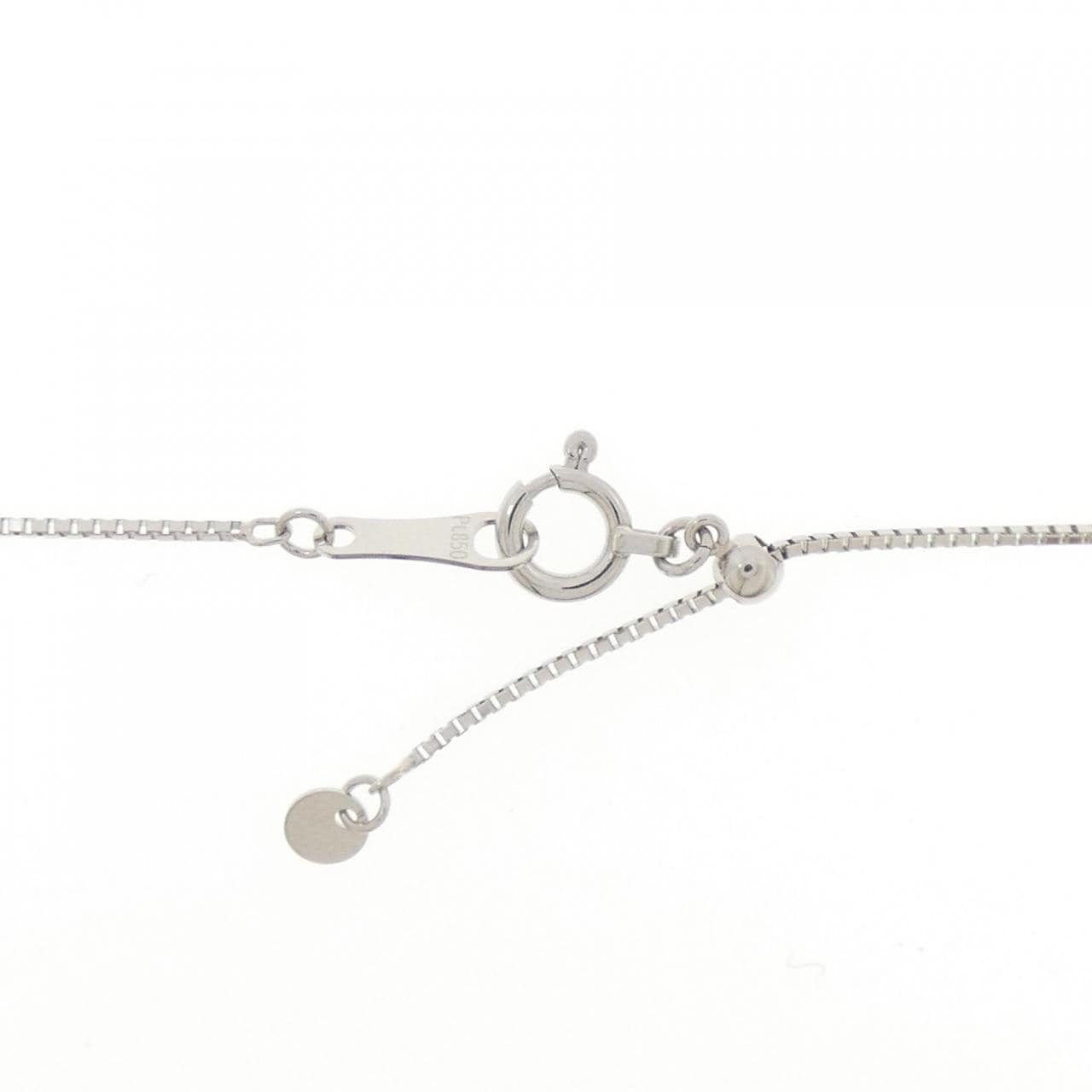 PT900/PT850 オパール ネックレス 0.60CT