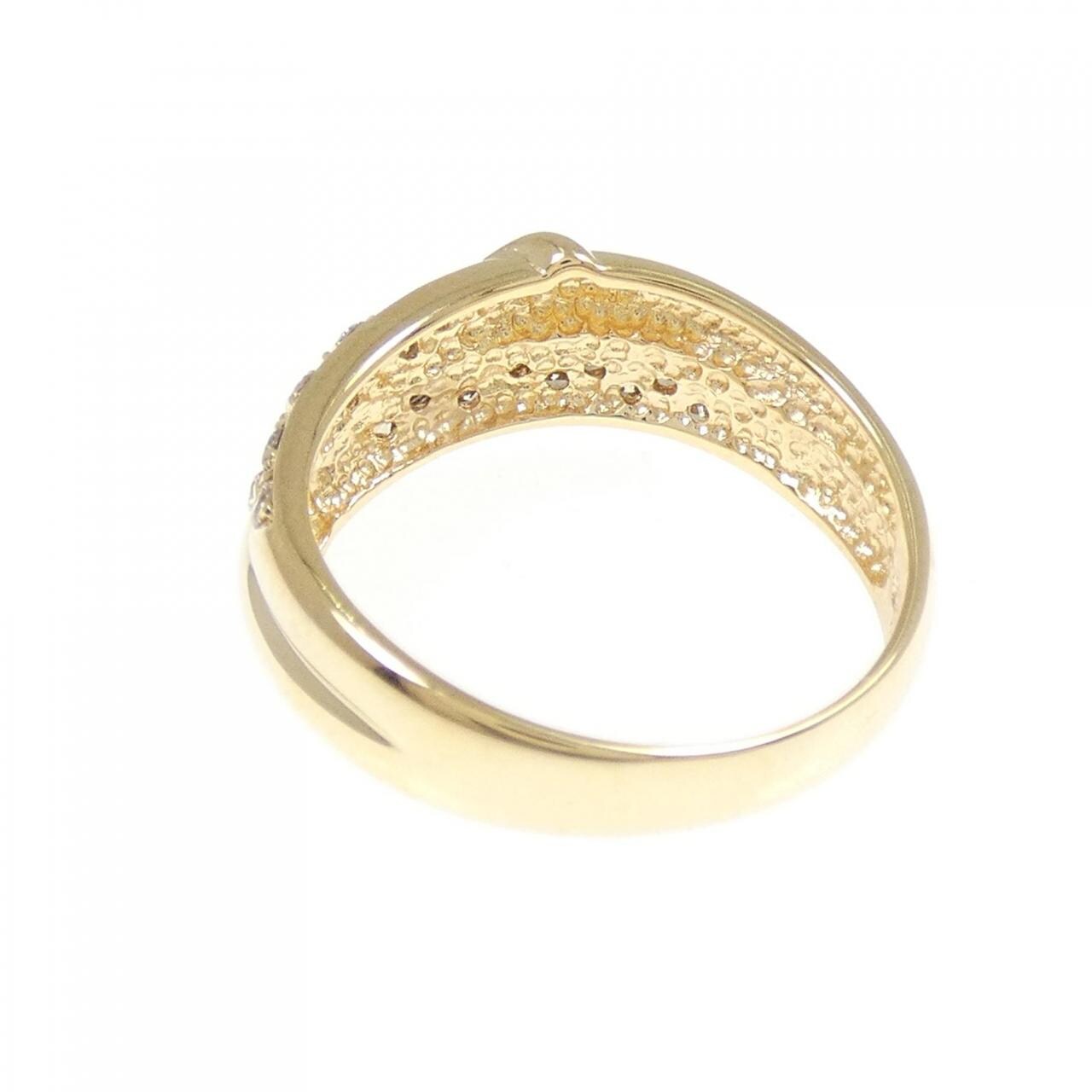 K18YG ダイヤモンド リング 0.21CT
