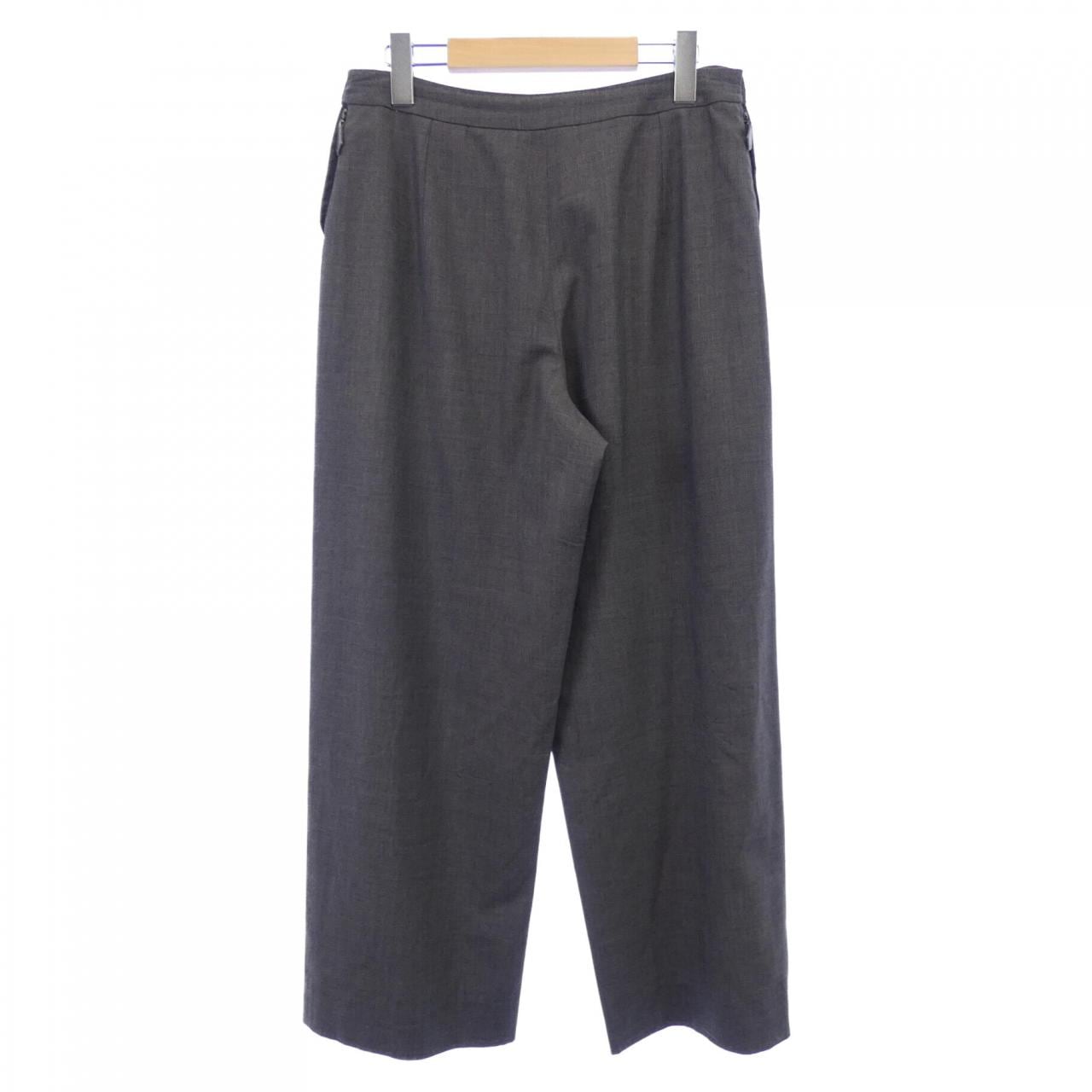 【ヴィンテージ】エルメス HERMES Hボタン ダブルサイドジップ パンツ