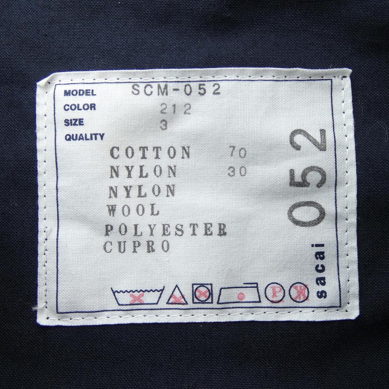 サカイ SACAI SCM-052 コート