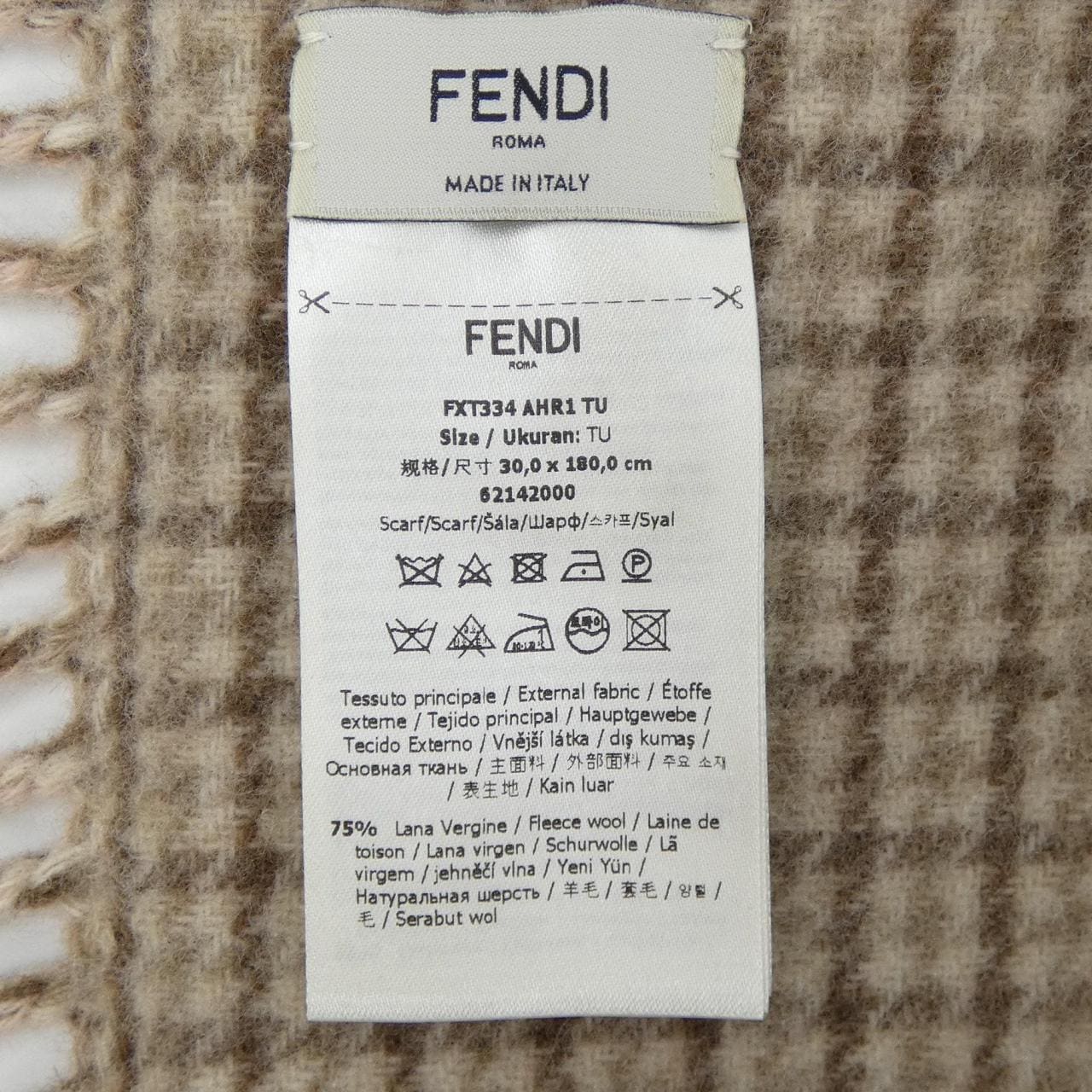 フェンディ FENDI FXT334 AHR1 MUFFLER