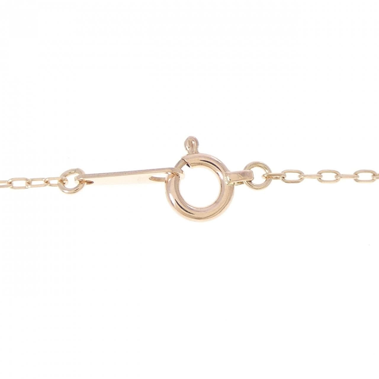 K10PG ダイヤモンド ネックレス 0.10CT