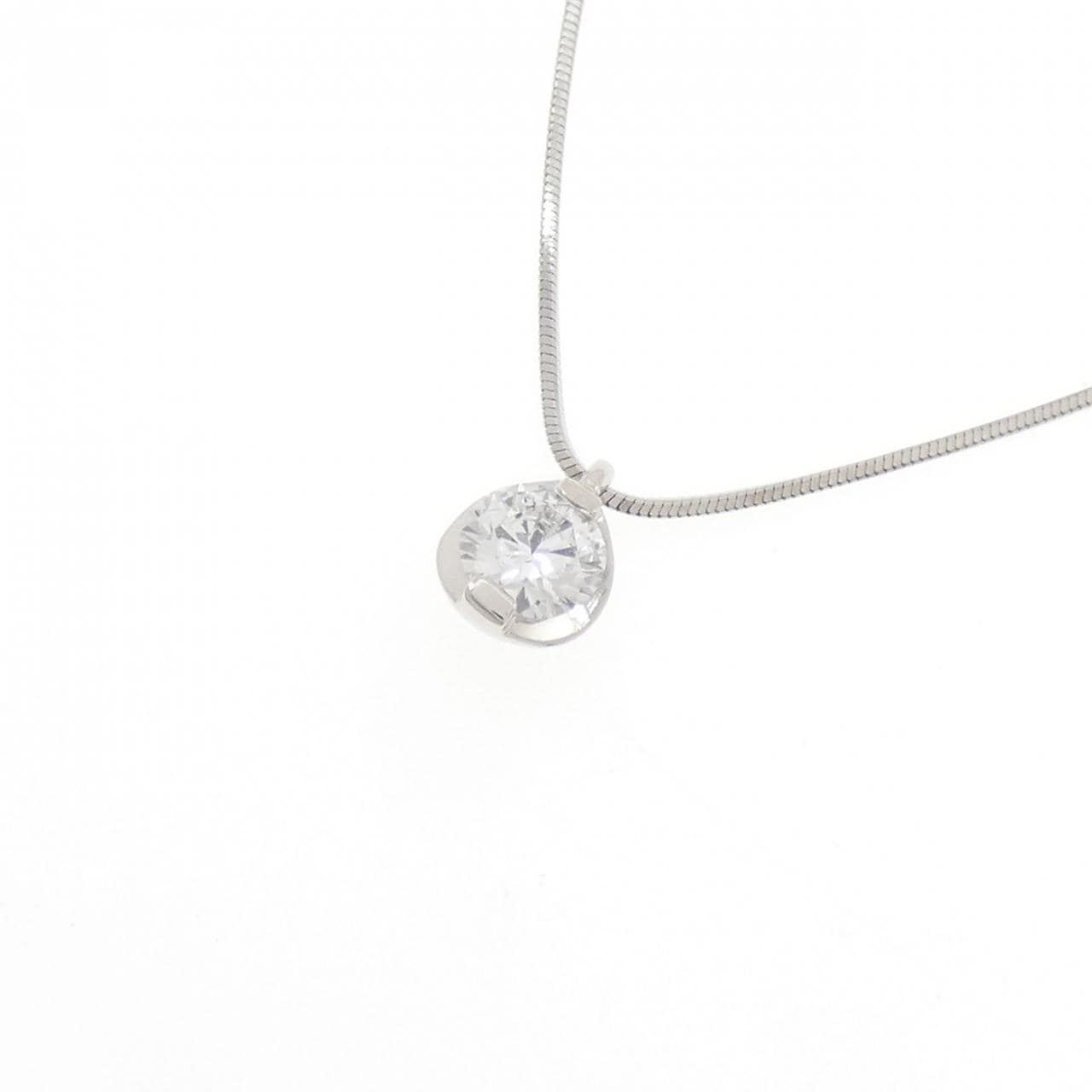 PT900/PT850 ダイヤモンド ネックレス 0.364CT