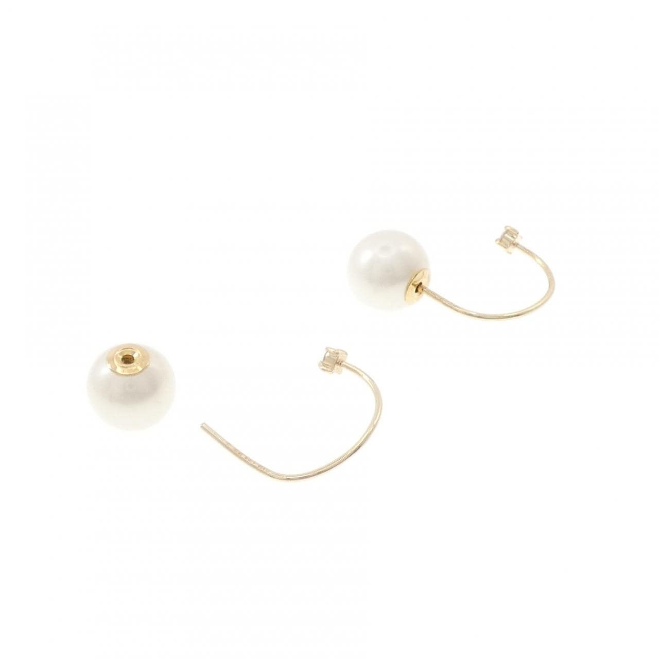 ココシュニック 淡水パール ピアス 8.1mm