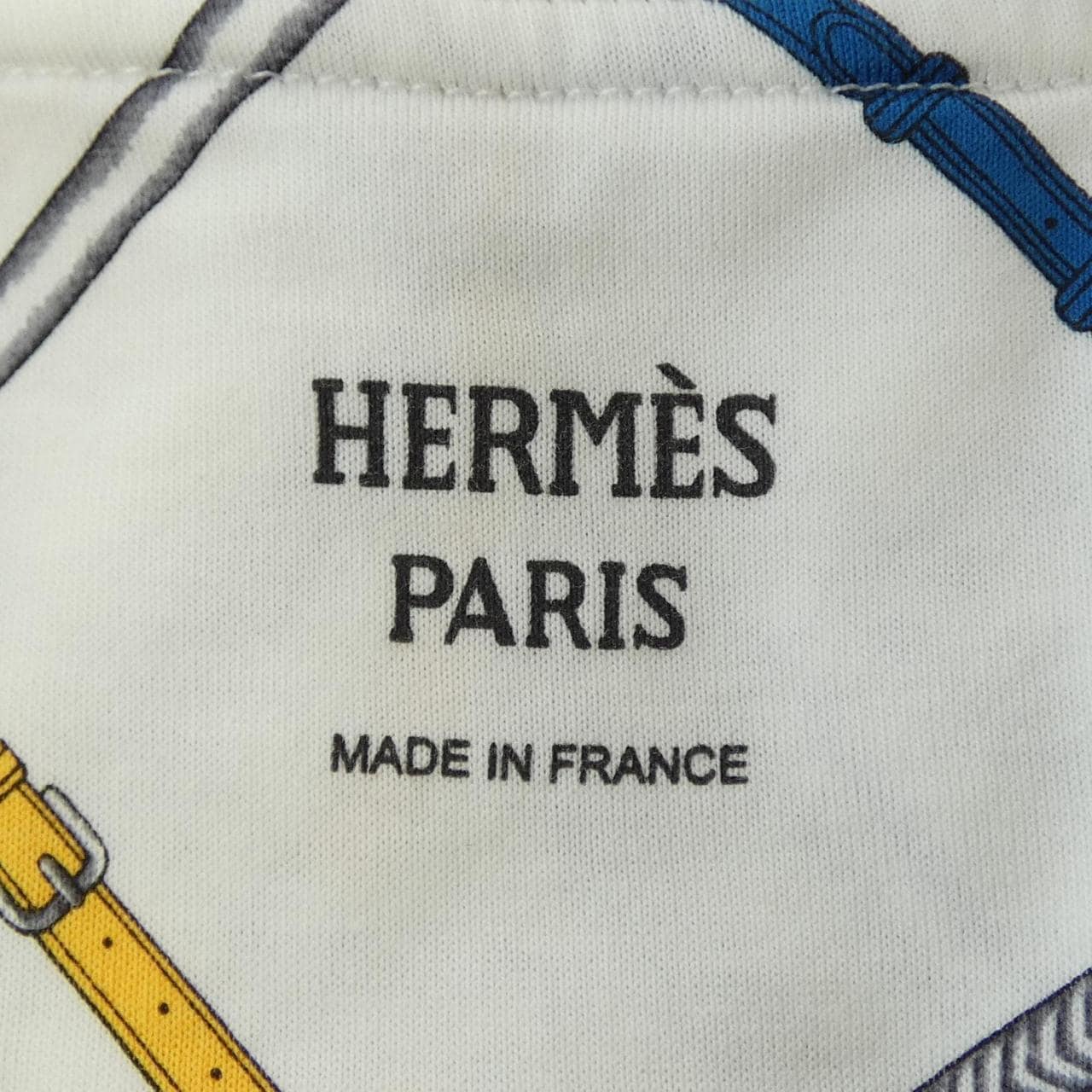 エルメス HERMES PARCOURS SANS FAUTE *16-7704. カットワンピース