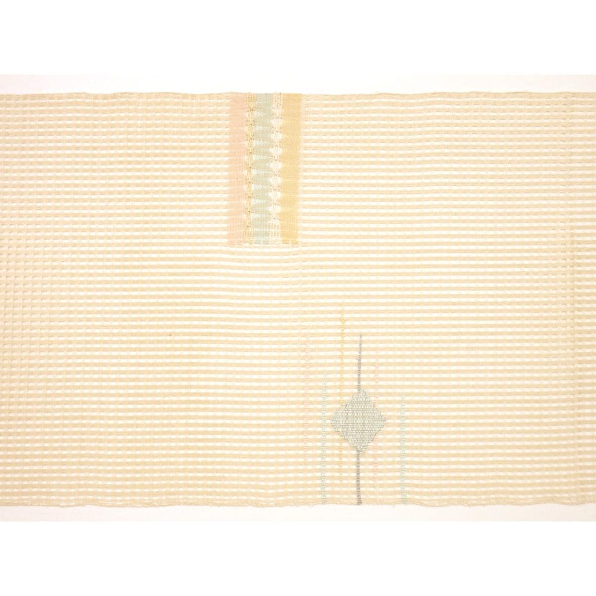 【未使用品】夏名古屋帯　絽綴織