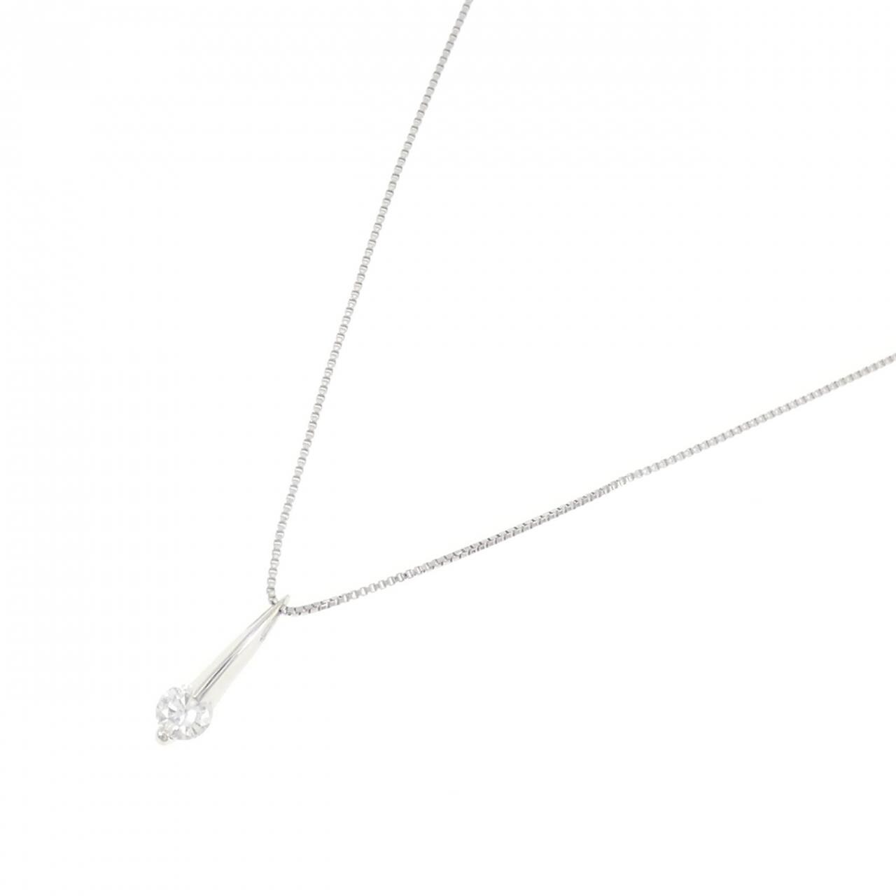 PT900/PT850 ダイヤモンド ネックレス 0.177CT