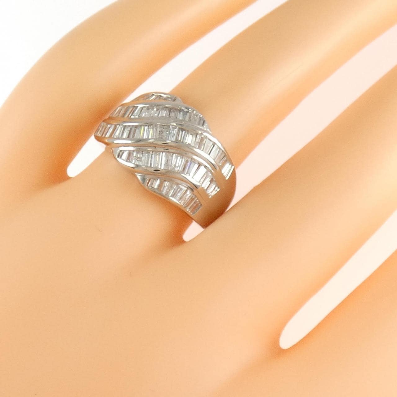 PT900 ダイヤモンド リング 1.41CT