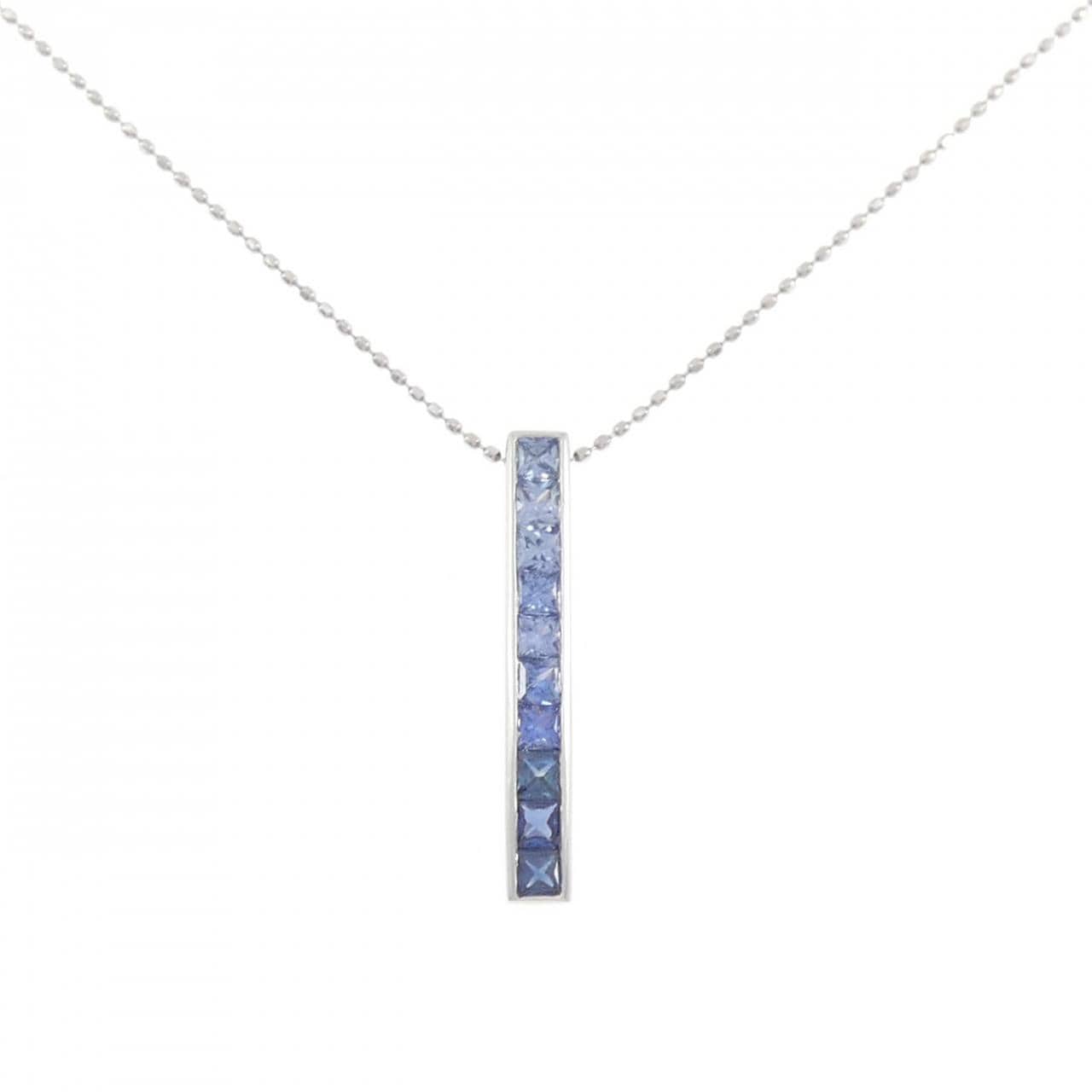 PT900/PT850 サファイヤ ネックレス 0.90CT