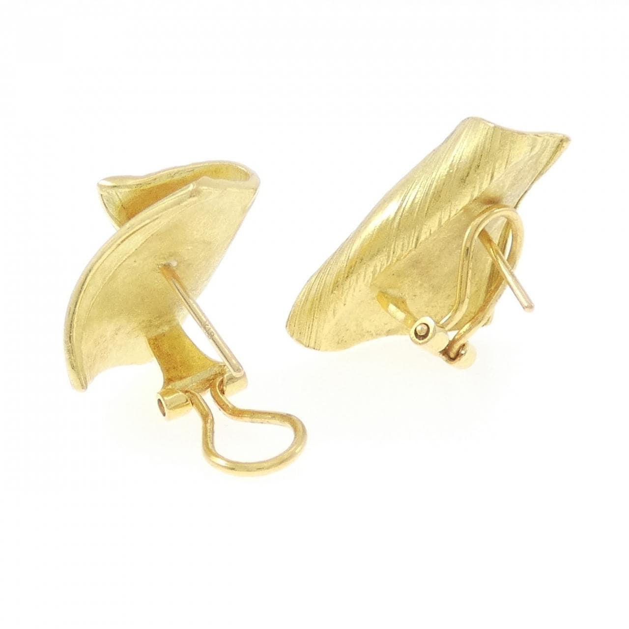 TOMOYAS K18YG earrings