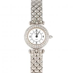 【ノーメンテナンス還元価格】ヴァンクリーフ&アーペル クラシック WG/2D 322932B2 WG クォーツ