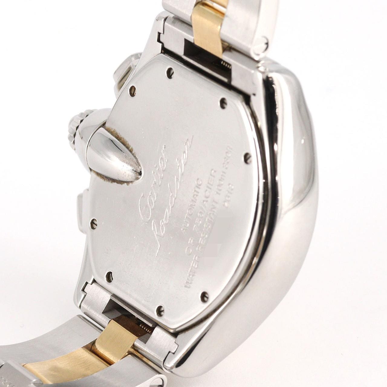 【ノーメンテナンス還元価格】カルティエ ロードスタークロノグラフXL コンビ W62027Z1 SSxYG 自動巻