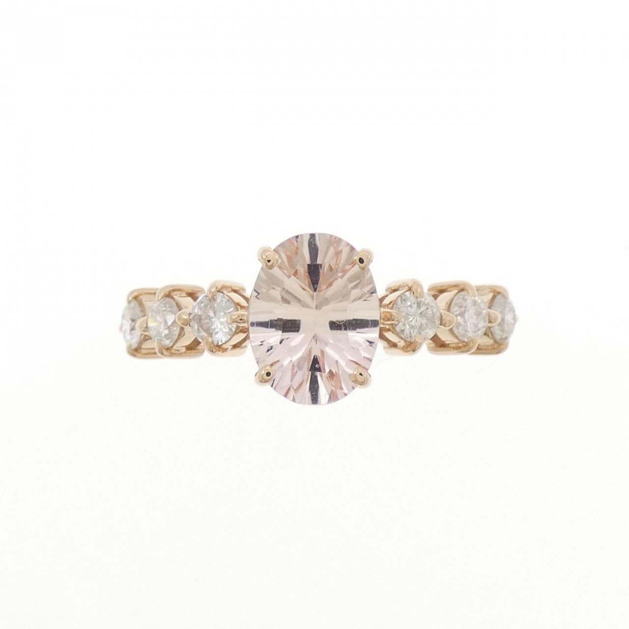 K18PG ベリル リング 1.00CT