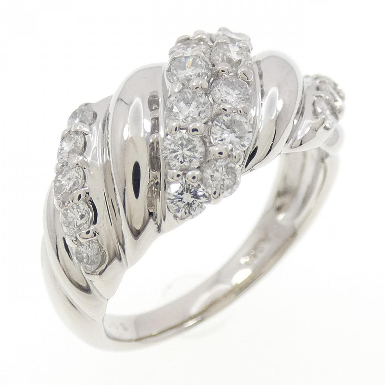 PT900 ダイヤモンド リング 1.03CT