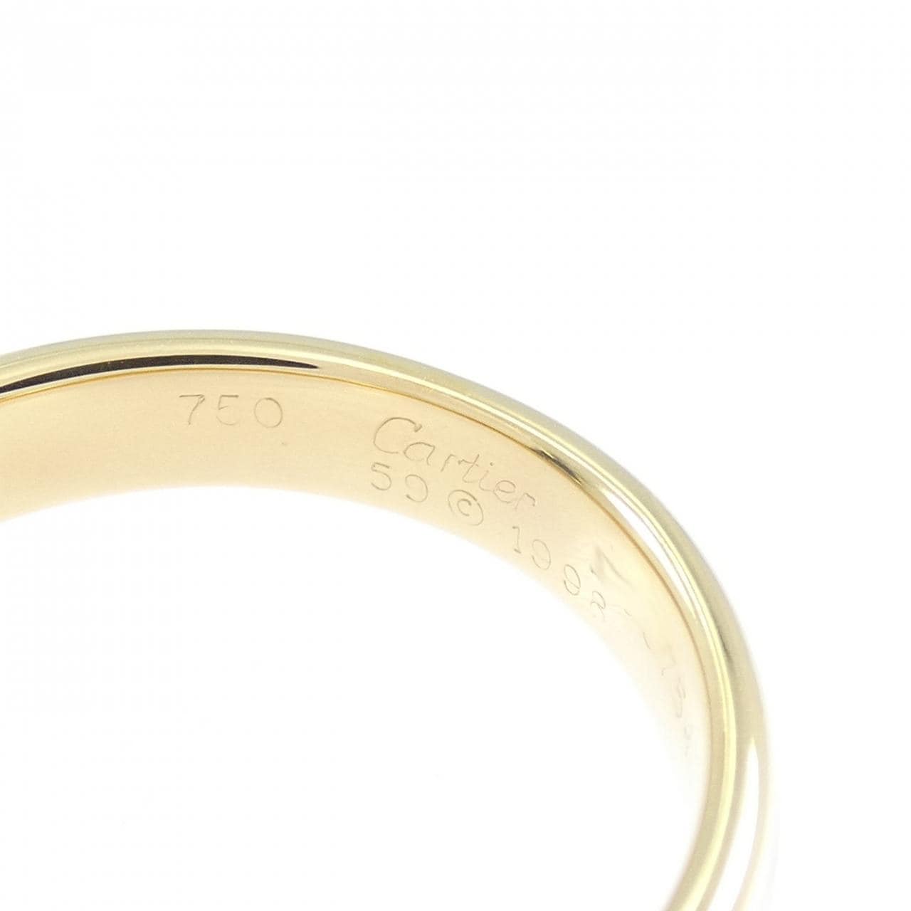 カルティエ スリーカラーウェディング リング