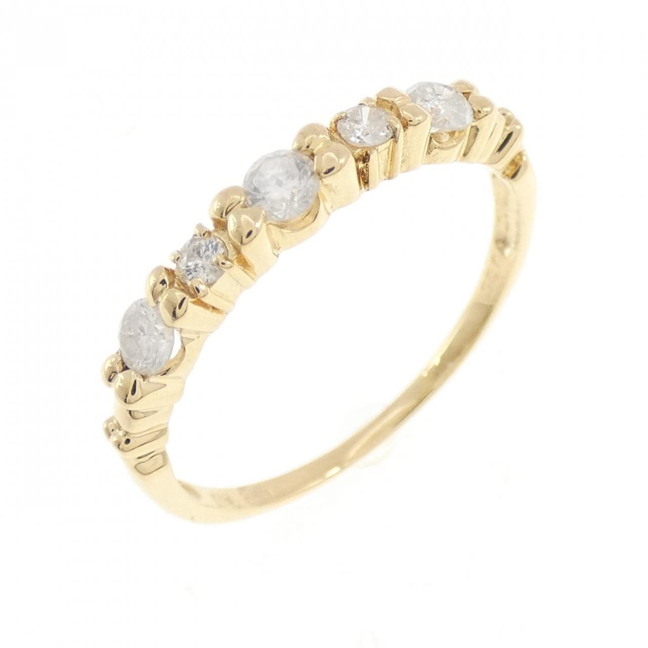 K18YG ダイヤモンド リング 0.35CT