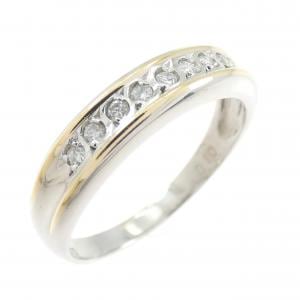 PT900/K18YG ダイヤモンド リング 0.10CT