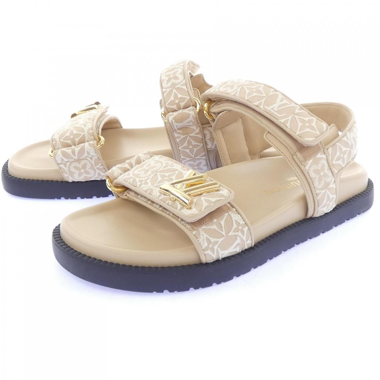 ルイヴィトン LOUIS VUITTON LVサンセットライン サンダル