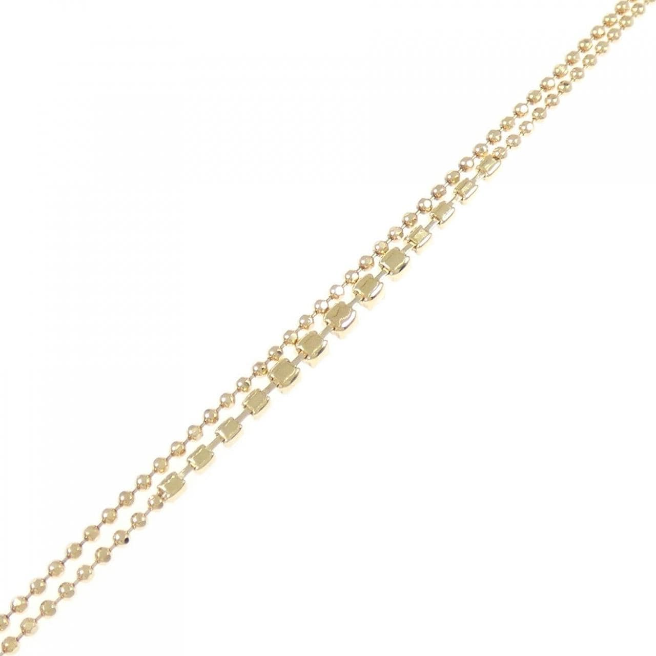 K18YG ダイヤモンド ブレスレット 0.40CT