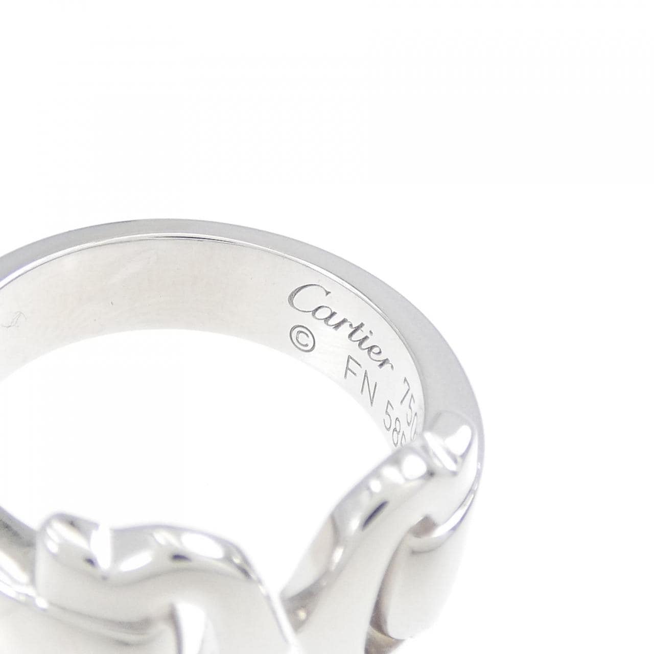 Cartier 2C motif ring