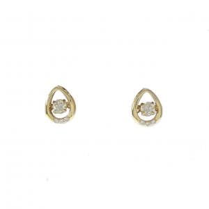 K18YG ダイヤモンド ピアス 0.18CT