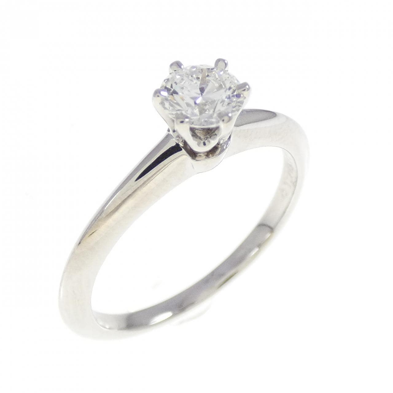 ティファニー クラシックソリティア リング 0.35CT