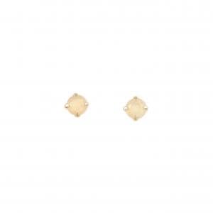 【新品】K18YG ムーンストーン ピアス