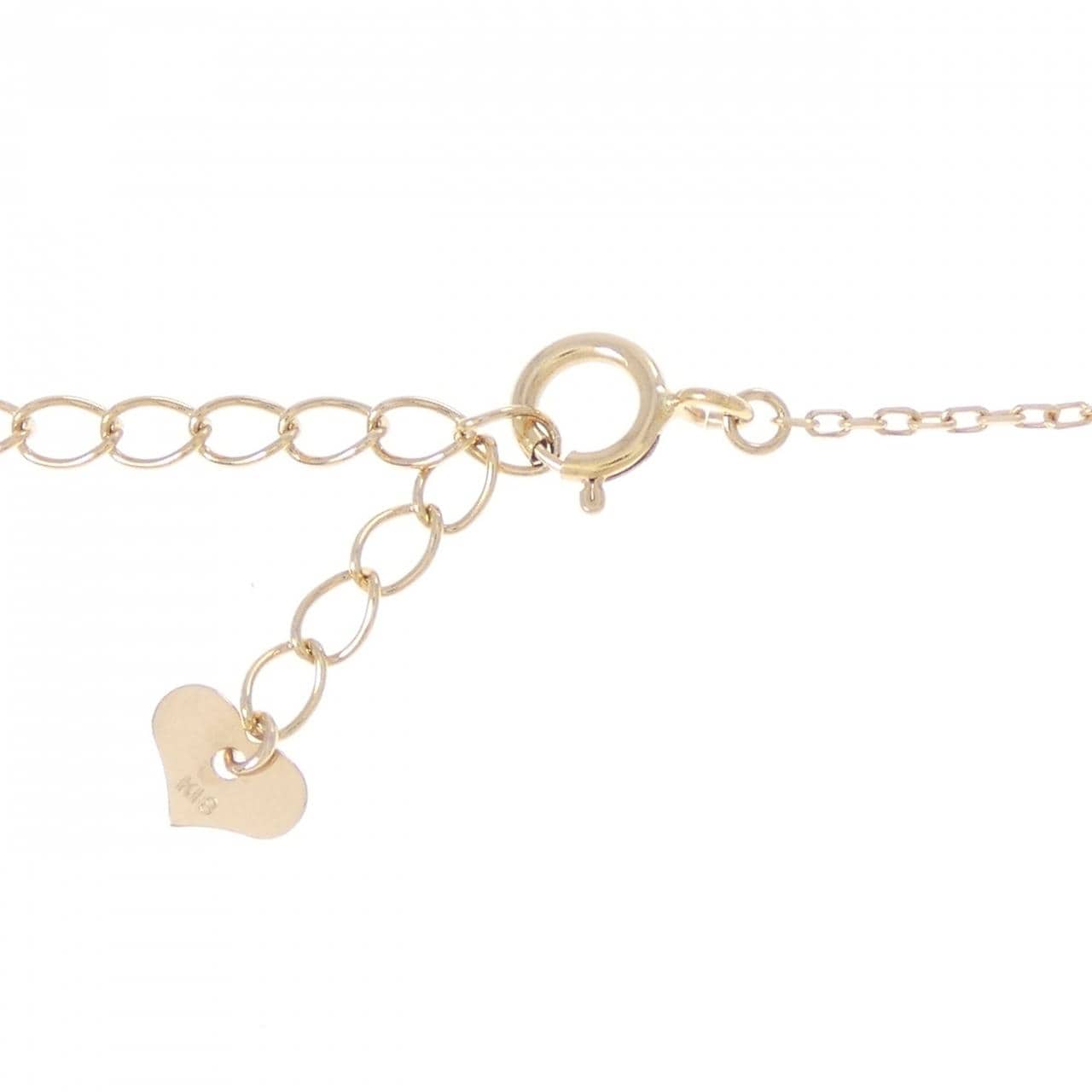 K18PG ダイヤモンド ネックレス 0.31CT