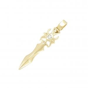 K18YG ダイヤモンド ペンダント 0.05CT