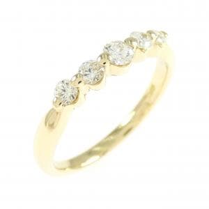 K18YG ダイヤモンド リング 0.30CT