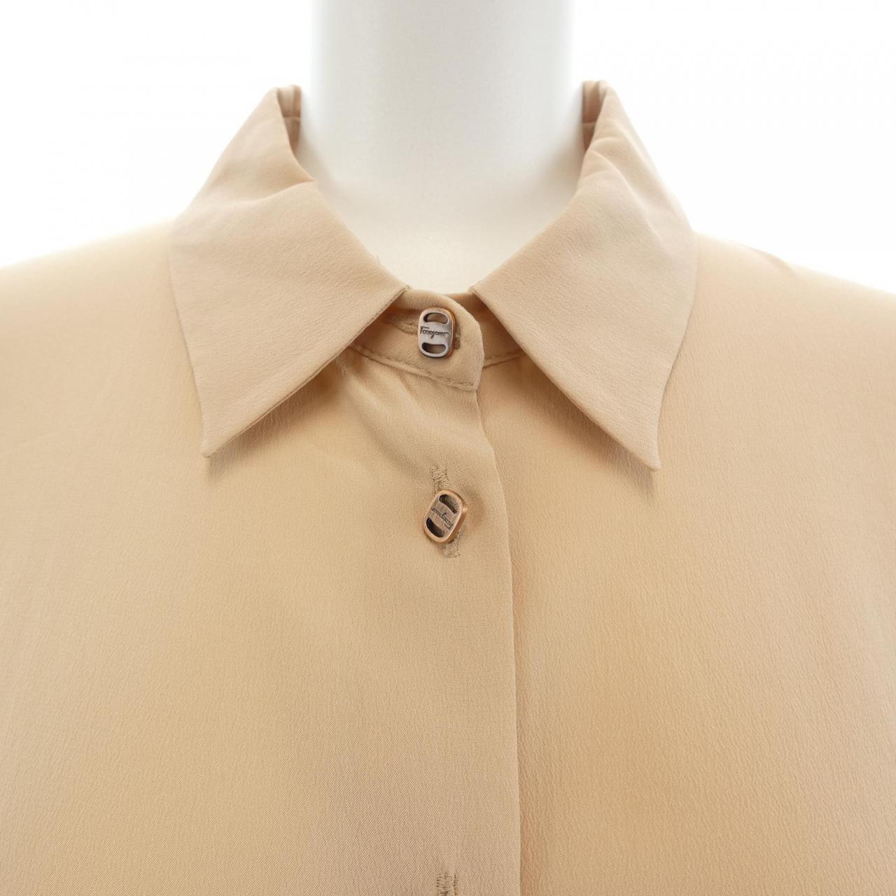 【ヴィンテージ】サルヴァトーレフェラガモ SALVATORE FERRAGAMO シャツ