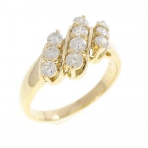 K18YG ダイヤモンド リング 0.50CT